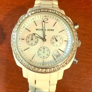 Michael Kors white watch